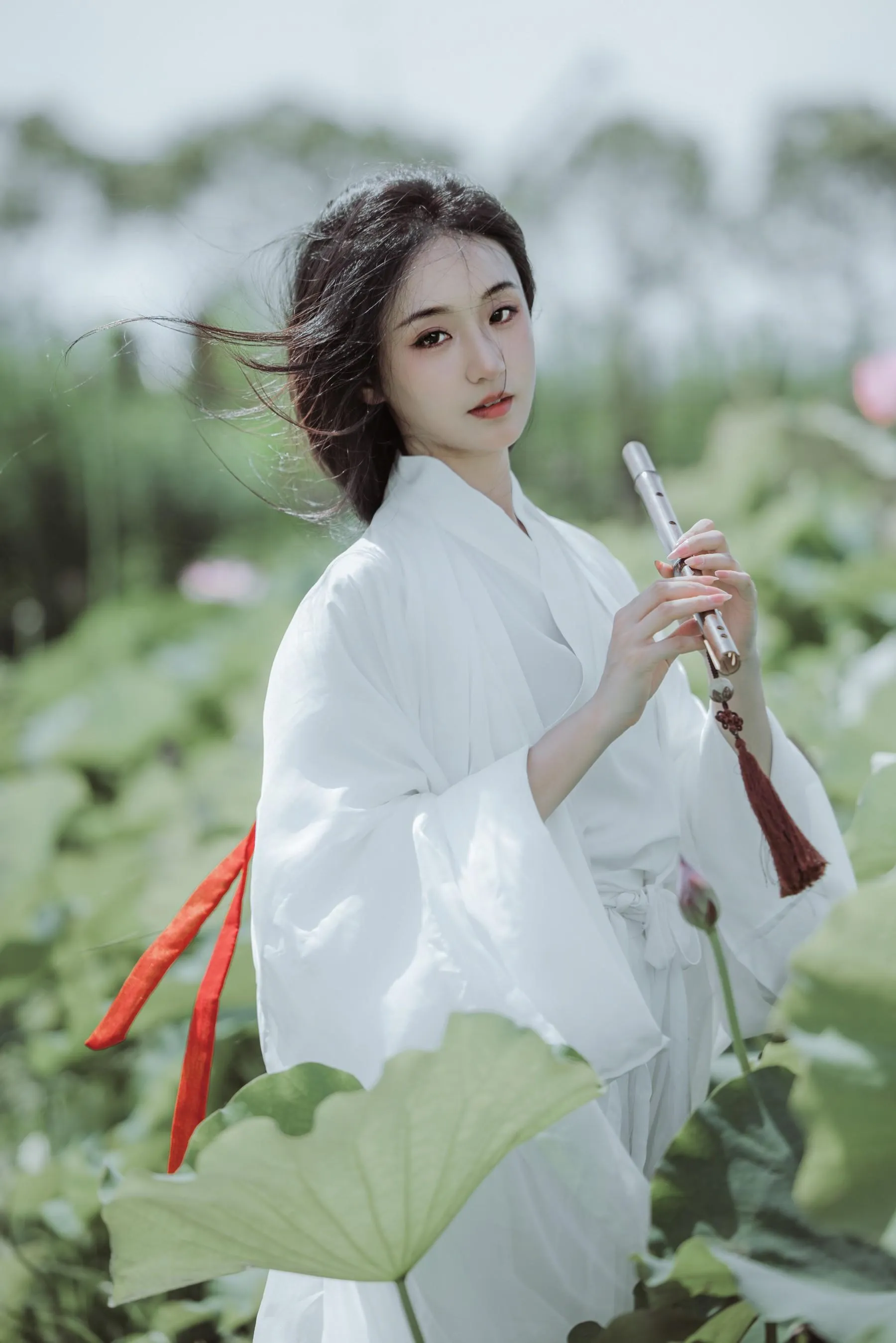 [YITUYU艺图语]2022.08.06 荷花 柒苡安 [23P]插图